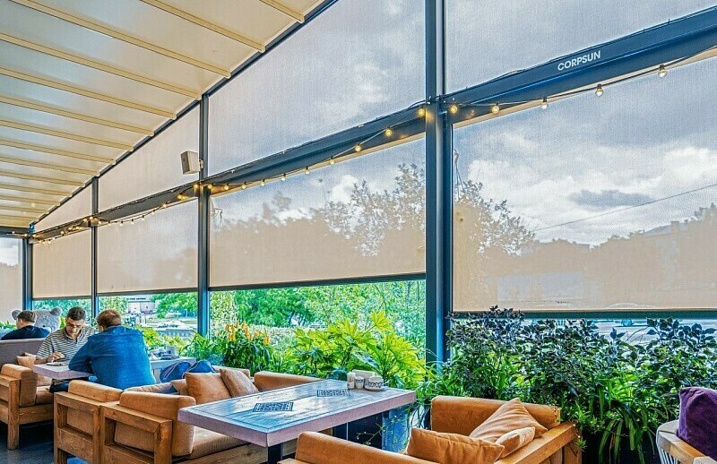 Защитные Zip-экраны для пергол Защитные Zip-экраны для пергол